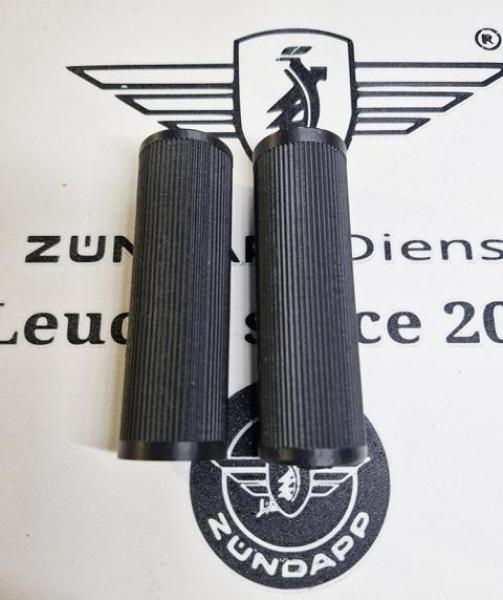 2 x Zündapp Fußrastengummi Fußrasten Gummis altes Modell 433-14.120